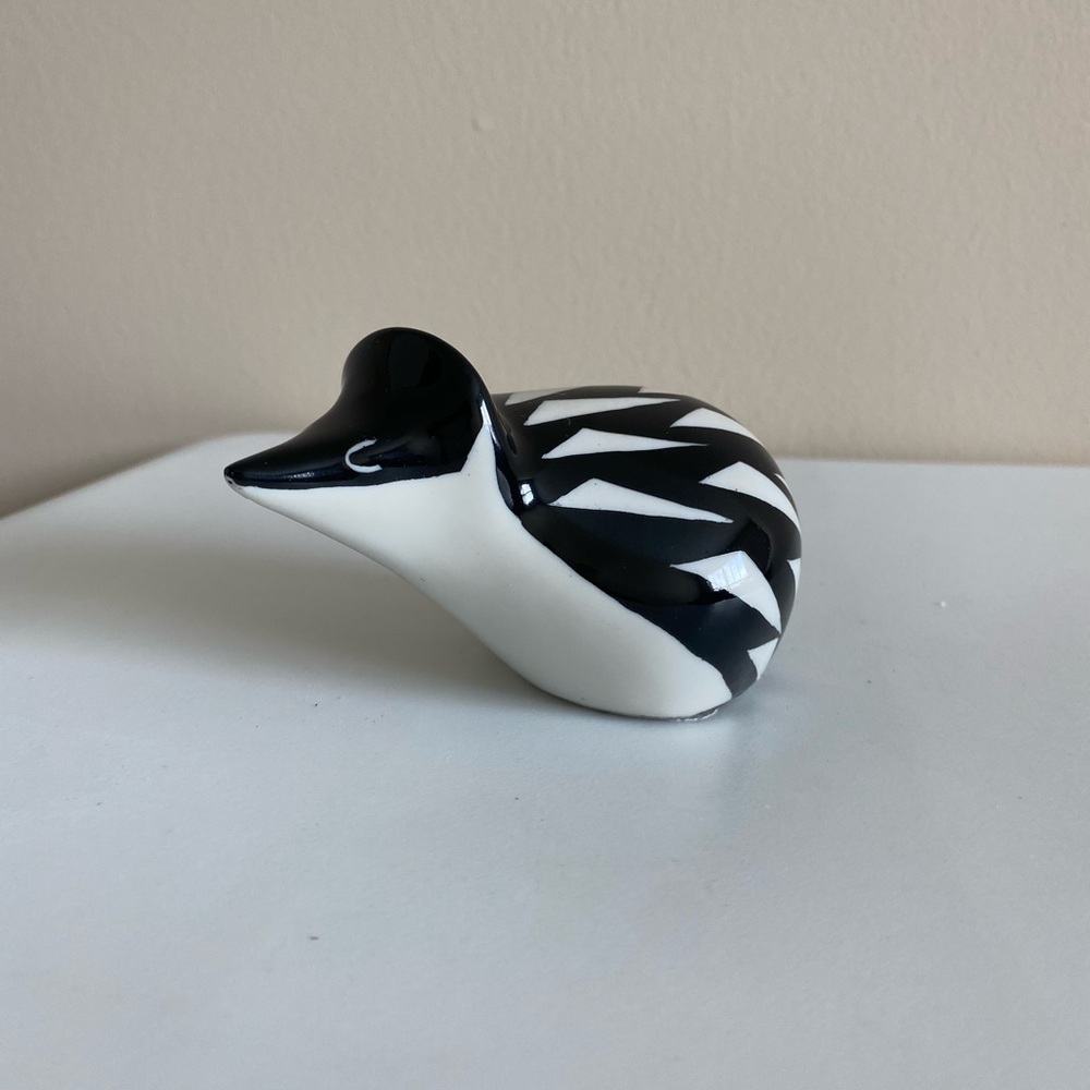 Rare Vintage Hedgehog Figurine